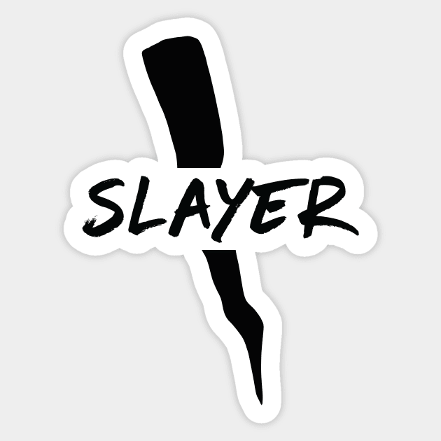 Slayer | Buffy The Vampire Slayer Sticker by GeeksUnite!